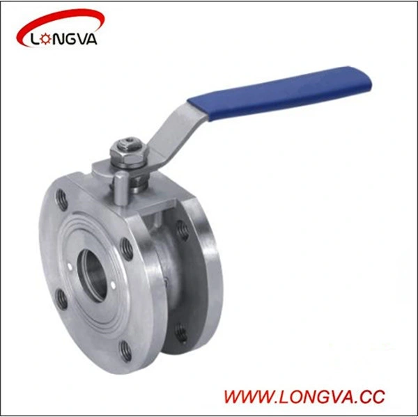 Stainless Steel Wafer Flange Thin Type Ball Valve