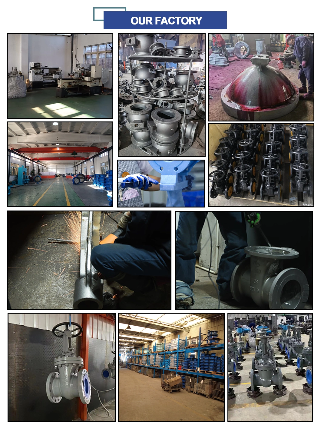 Customized API 6D Wcb 4 Inch 6 Inch Class 300 Flat Flange Ends Hot Oil Gate Valve Water Drinking Water and Other Media