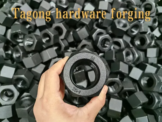 ANSI/Asem Flange Hexagon Nut Carbon Steel 5.6 Level Fasteners