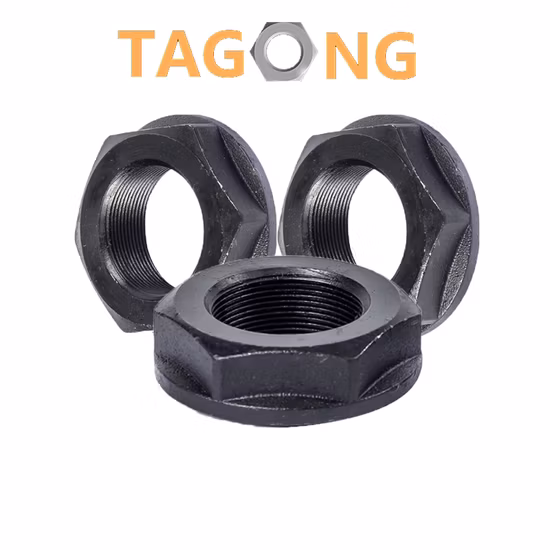 ANSI/Asem Flange Porca Hexagonal Aço Carbono Fixadores de Nível 5.6