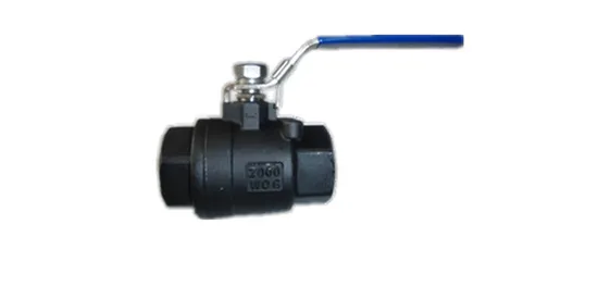 Válvula de esfera de passagem completa roscada fêmea de aço inoxidável 3 peças Válvula industrial 1000wog